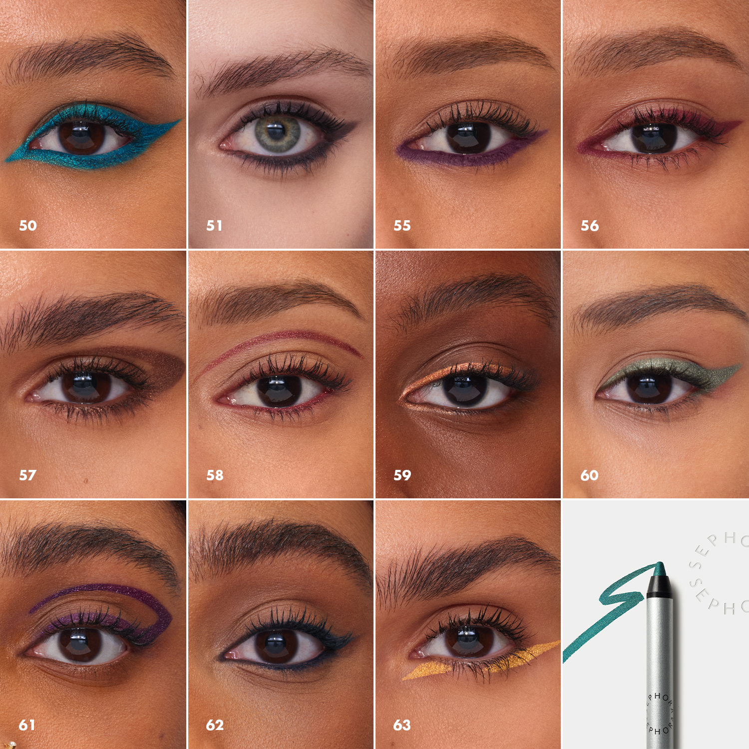 12H COLORFUL CRAY CONT YX-25 (L&Aacute;PIZ PARA CONTORNO DE OJOS A PRUEBA DE AGUA)